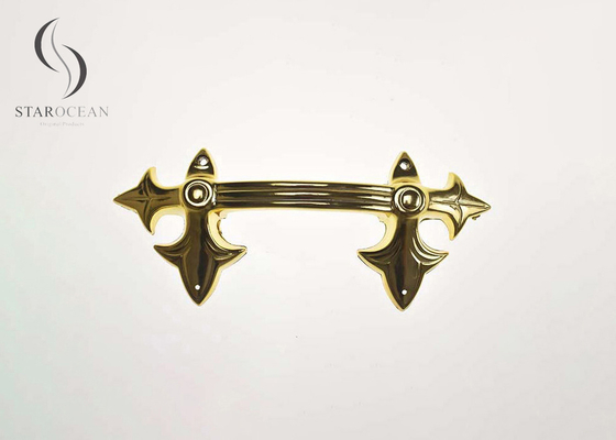 الذهبية الجنازة PP إعادة تدوير بلاستيكية عقدة تابوت الزخرفية رفع الوزن 50kg P9001