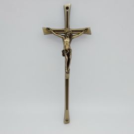 العتيقة براس الجنازة Crucifix الحجم 39 * 15 سم حسن المظهر SGS مصدق